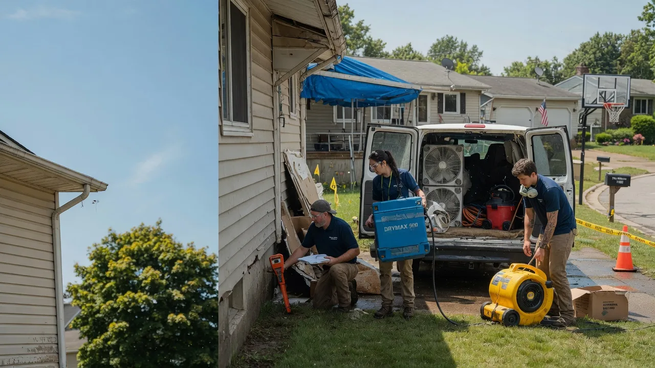 Ceiling Leak Cleanup in Woodson, IL near me