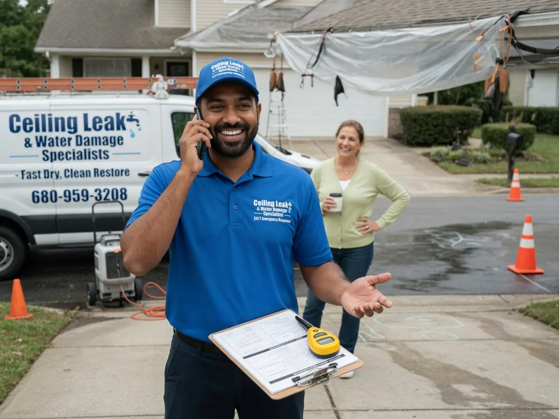 Ceiling Leak Cleanup Woodson, IL FAQs